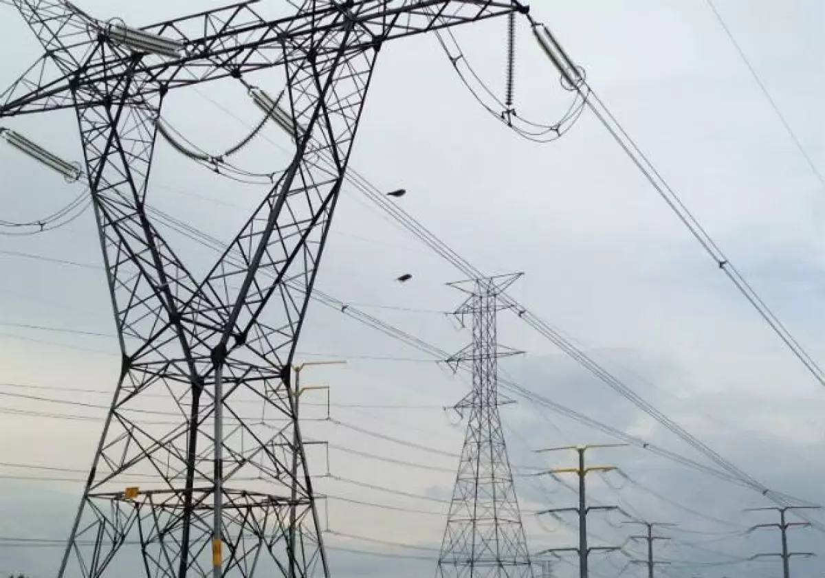 Torre de electricidad, energ�a el�ctrica