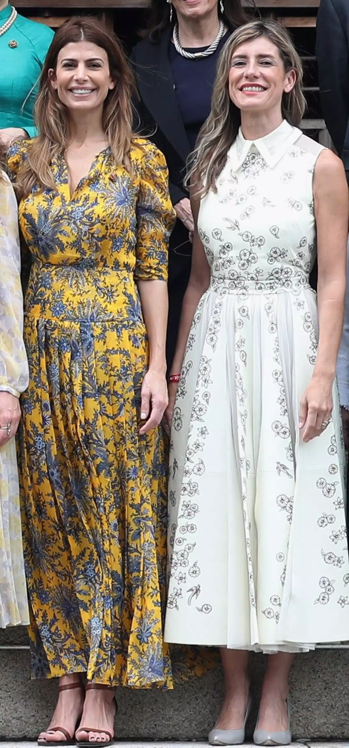 Juliana Awada y Begoña Gómez