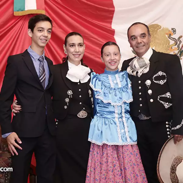 Pablo, Patricia, Paulina y Marco Ramos