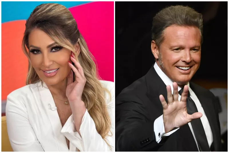 Anette Cuburu y Luis Miguel