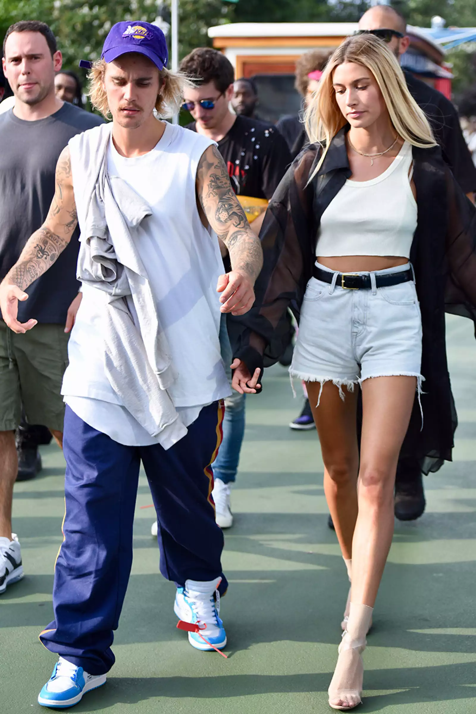 John Elliott show, Front Row, Spring Summer 2019, New York Fashion Week, USA - 06 Sep 2018