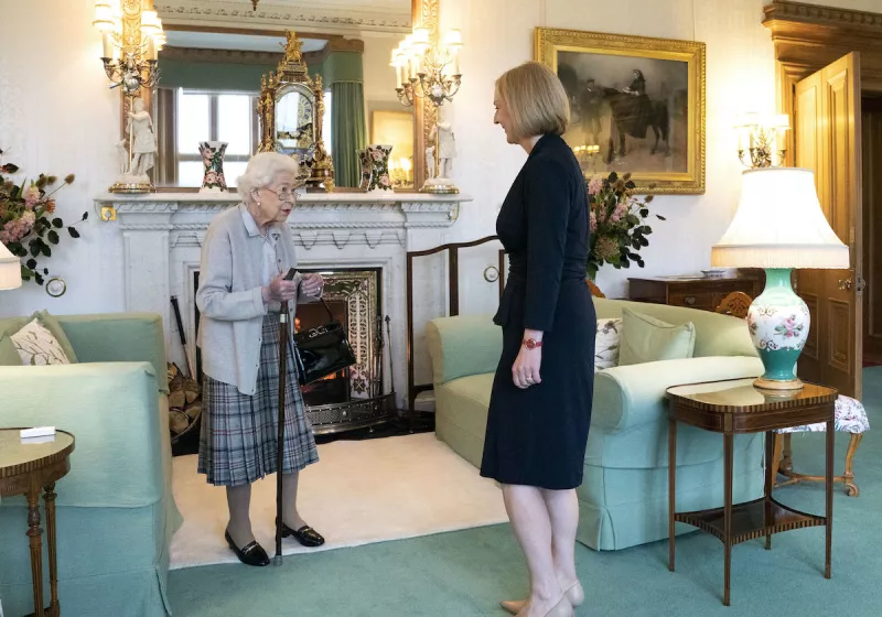 Queen Elizabeth Receives Outgoing And Incoming PMs At Balmoral