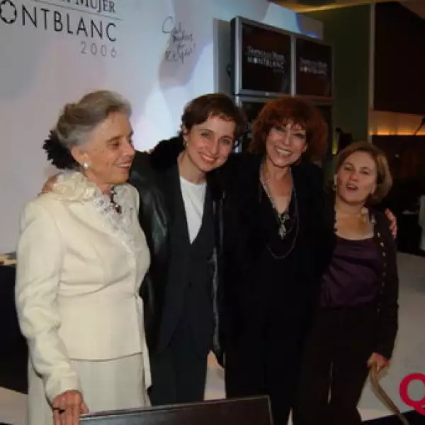 Elena Poniatowska, Carmen Aristegui, Cristina Pacheco, Blanche Pedrick