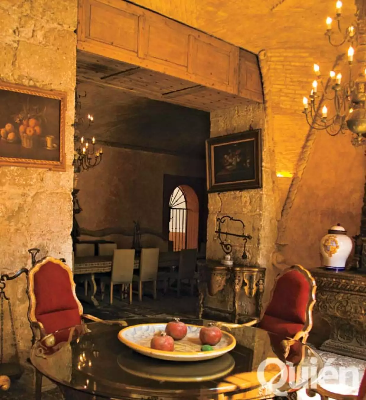 Este es el acogedor desayunador que se encuentra a un lado de la cocina.