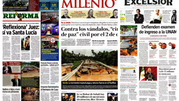 Portadas del 1 de octubre