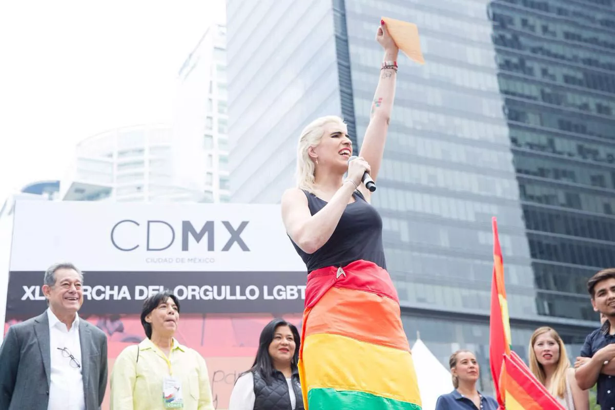 Inaugurando Marcha LGBT 2018