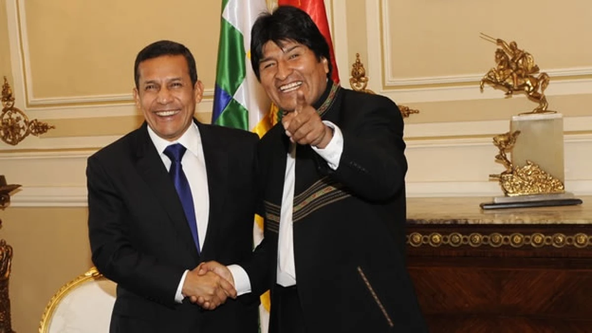Ollanta Humala se reúne con Evo Morales