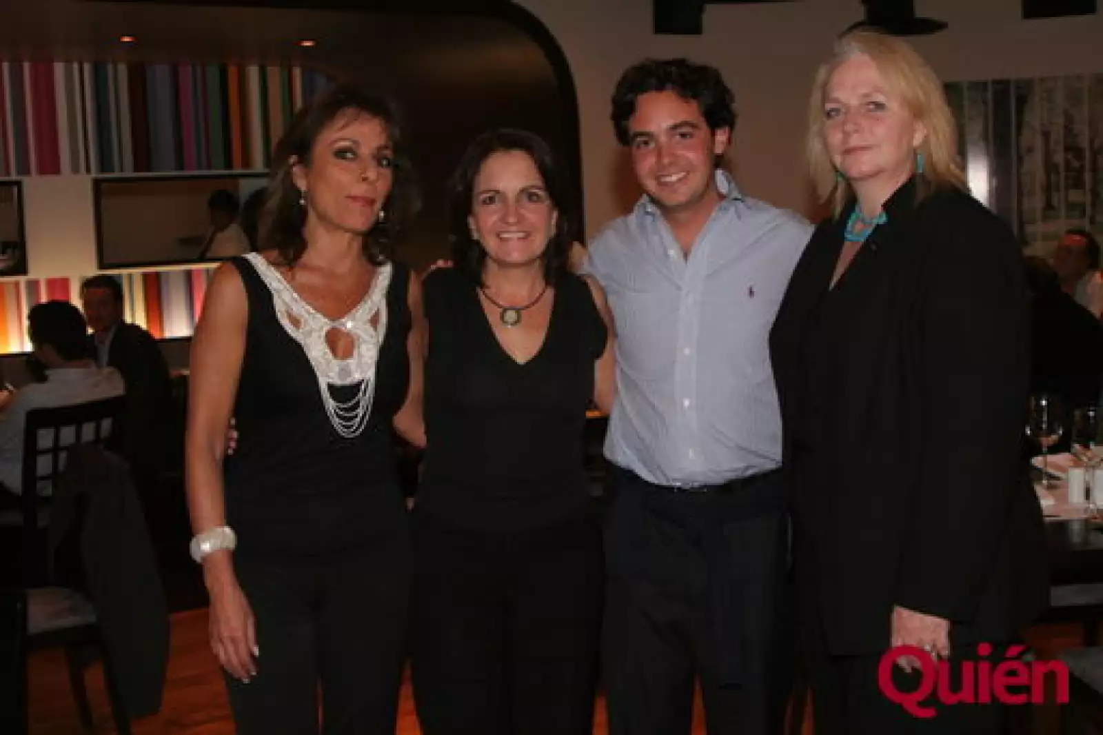 Sara Méndez Fabre, Leticia Afif, Manuel Afif, Patricia Acabieses