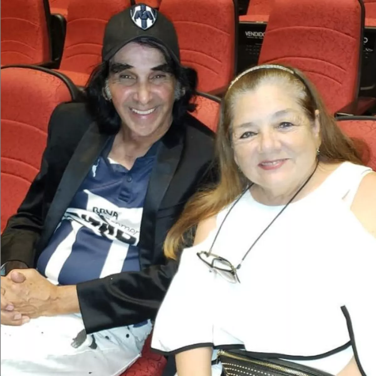 Ricardo González 'Cepillín' y Aidé Guajardo