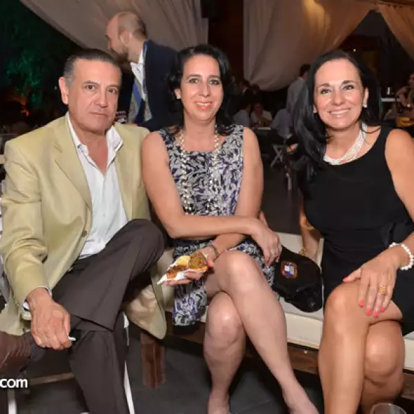 José Luis Arreguín, Miriam Álvarez y Karla Moros