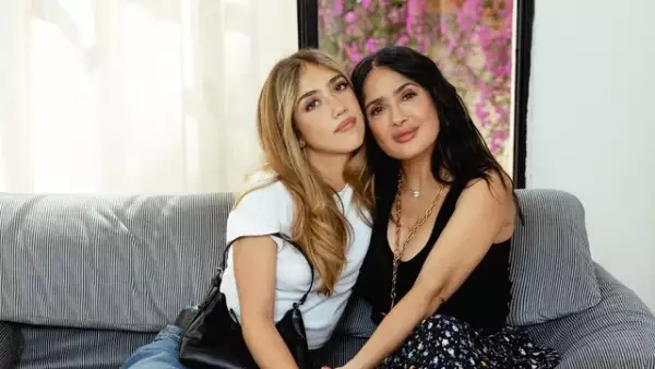 Valentina Paloma y Salma Hayek