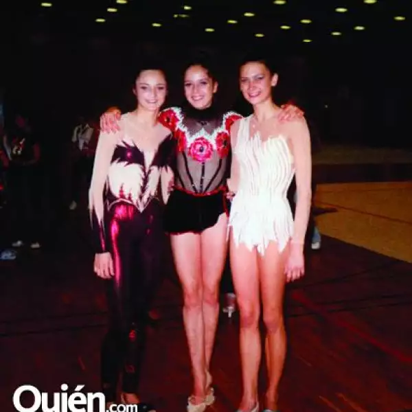 Lo trae en la sangre. La hermana de Cynthia también fue gimnasta