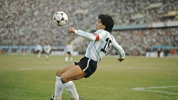 Diego Maradona Argentina 1985