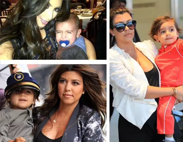 El pequeño ya es todo un fashionista.