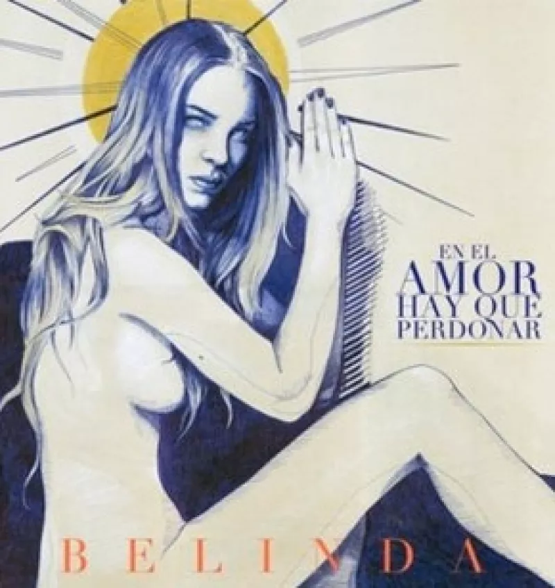 Hoy la actriz compartió con todos sus seguidores de Twitter otro fragmento de su canción “En el amor hay que perdonar”, además ya circula una supuesta portada del CD.
