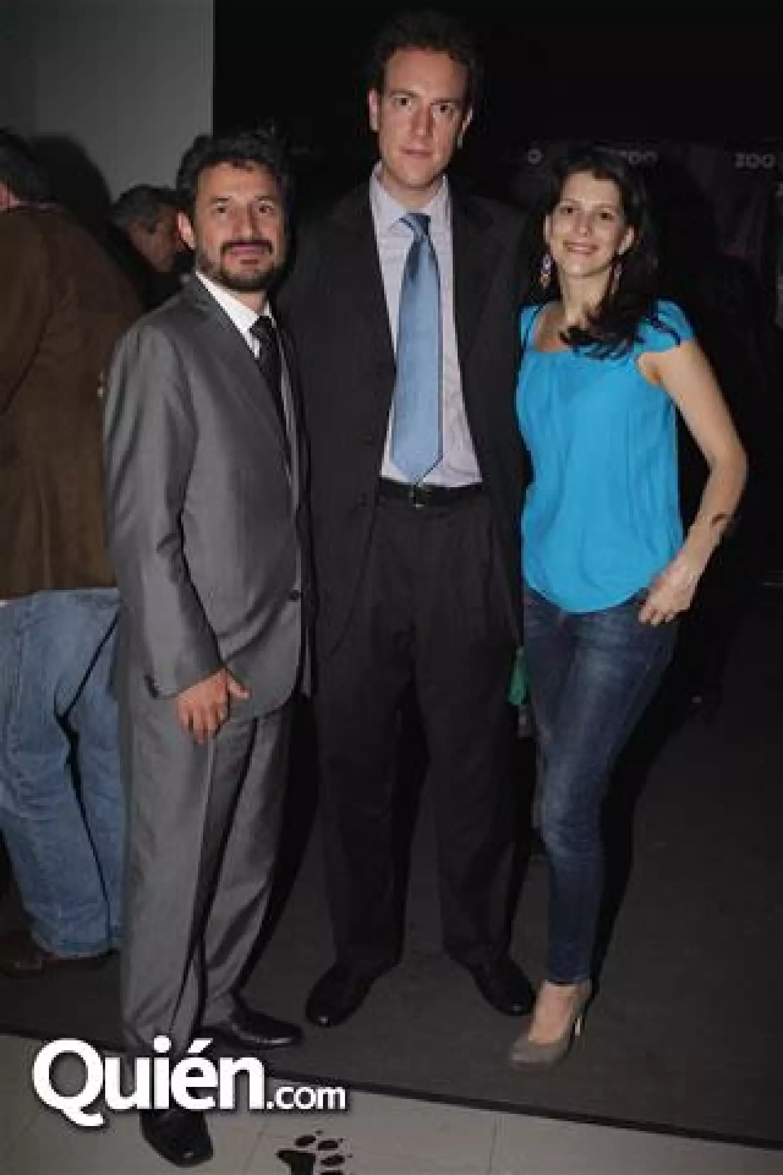 Carlos Barrón,Alonso Vera y Paulina Vallejo