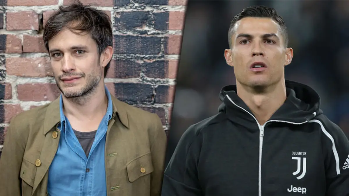 Gael García y Cristiano Ronaldo