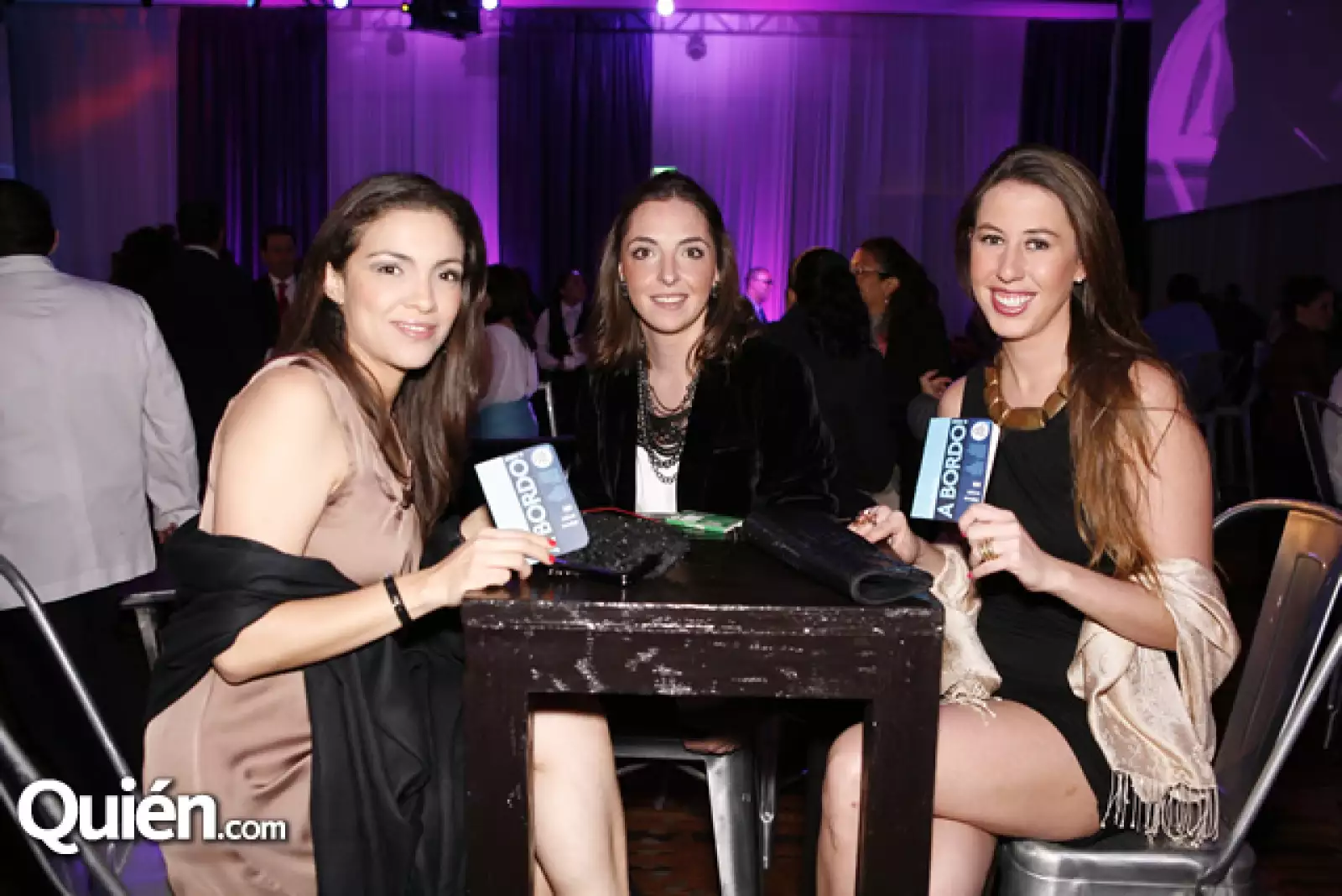 Veronica González, Ane Creixell y Mariana Larrea