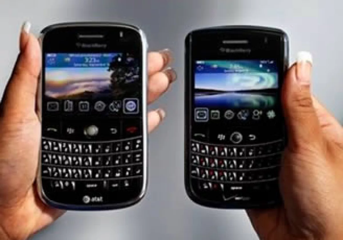 La BlackBerry enfrenta una mayor competencia con el iPhone y otros celulares inteligentes. (Foto: AP)