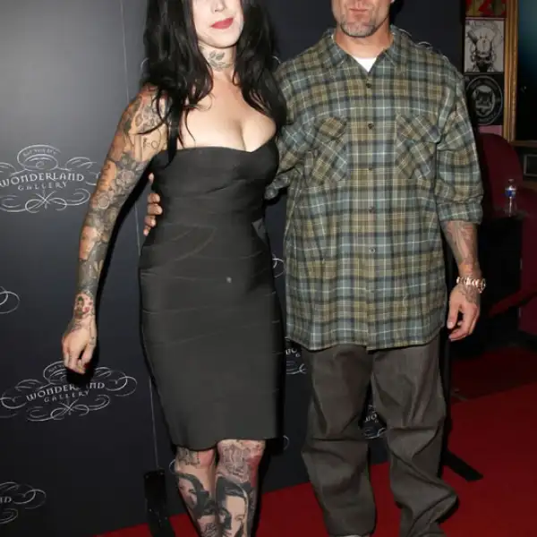 Kat Von D y Jesse James.