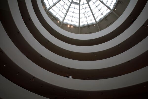 Press Preview Held For New Giacometti Exhibit At The Guggenheim