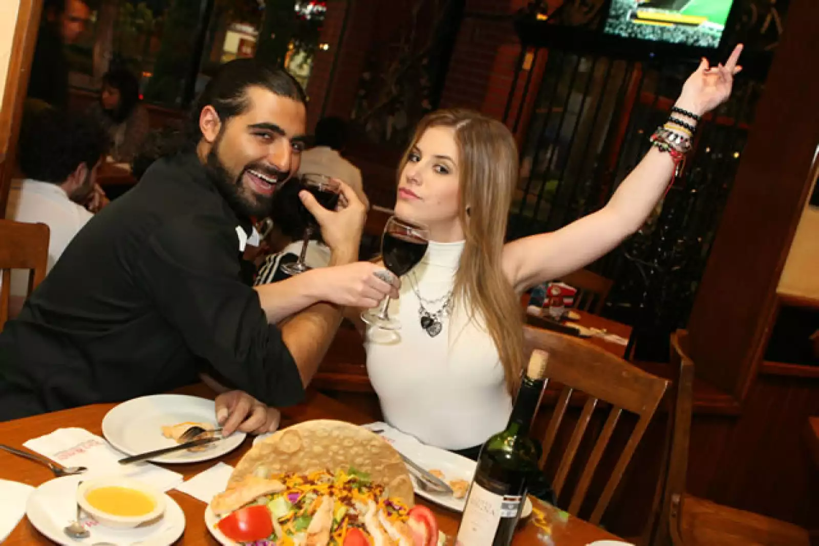 Sergio Gabriel y Pamela Jean.