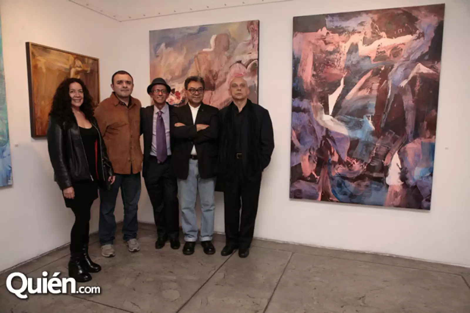 Laura Quintanilla, Marco Arce, Óscar Román, Alejandro Arango y Luciano Spano