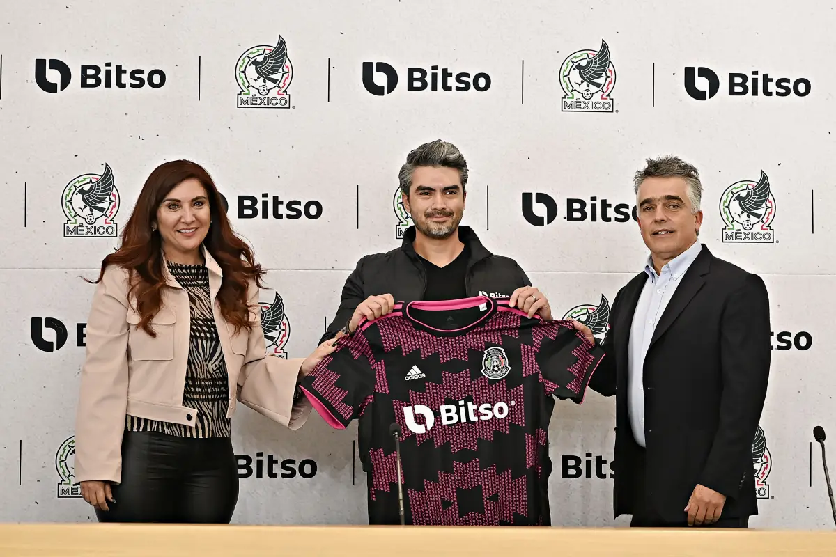 Bitso se convierte en el patrocinador de la Selección Mexicana de Futbol