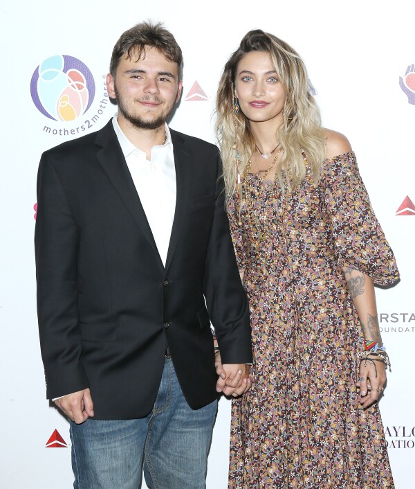 Prince y Paris Jackson 