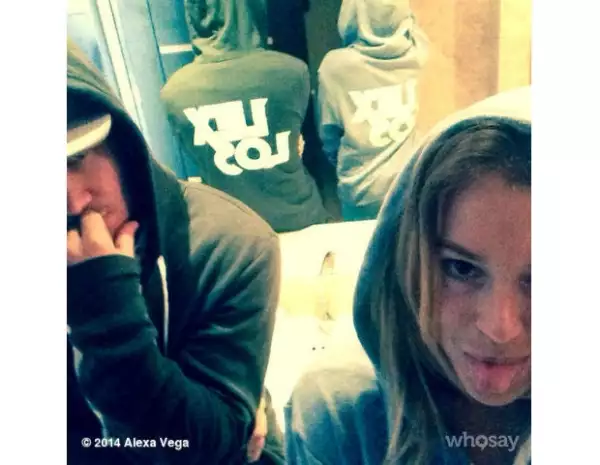 Con esta foto, la pareja demostrÃ³ sus nervios y emociÃ³n antes de su viaje a MÃ©xico.