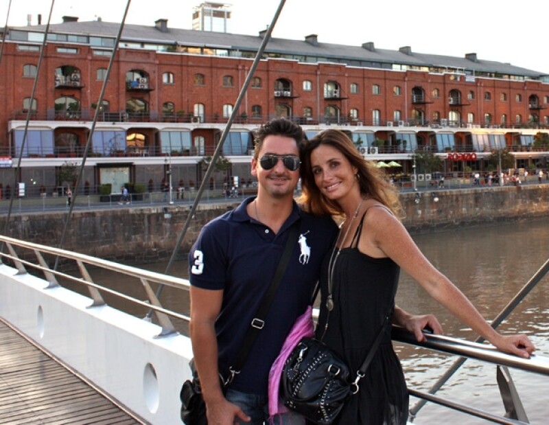 Julián Pérez y Mayalen Estopier cumplirán dos años de casados el 26 de febrero.