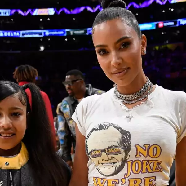 North West y Kim Kardashian