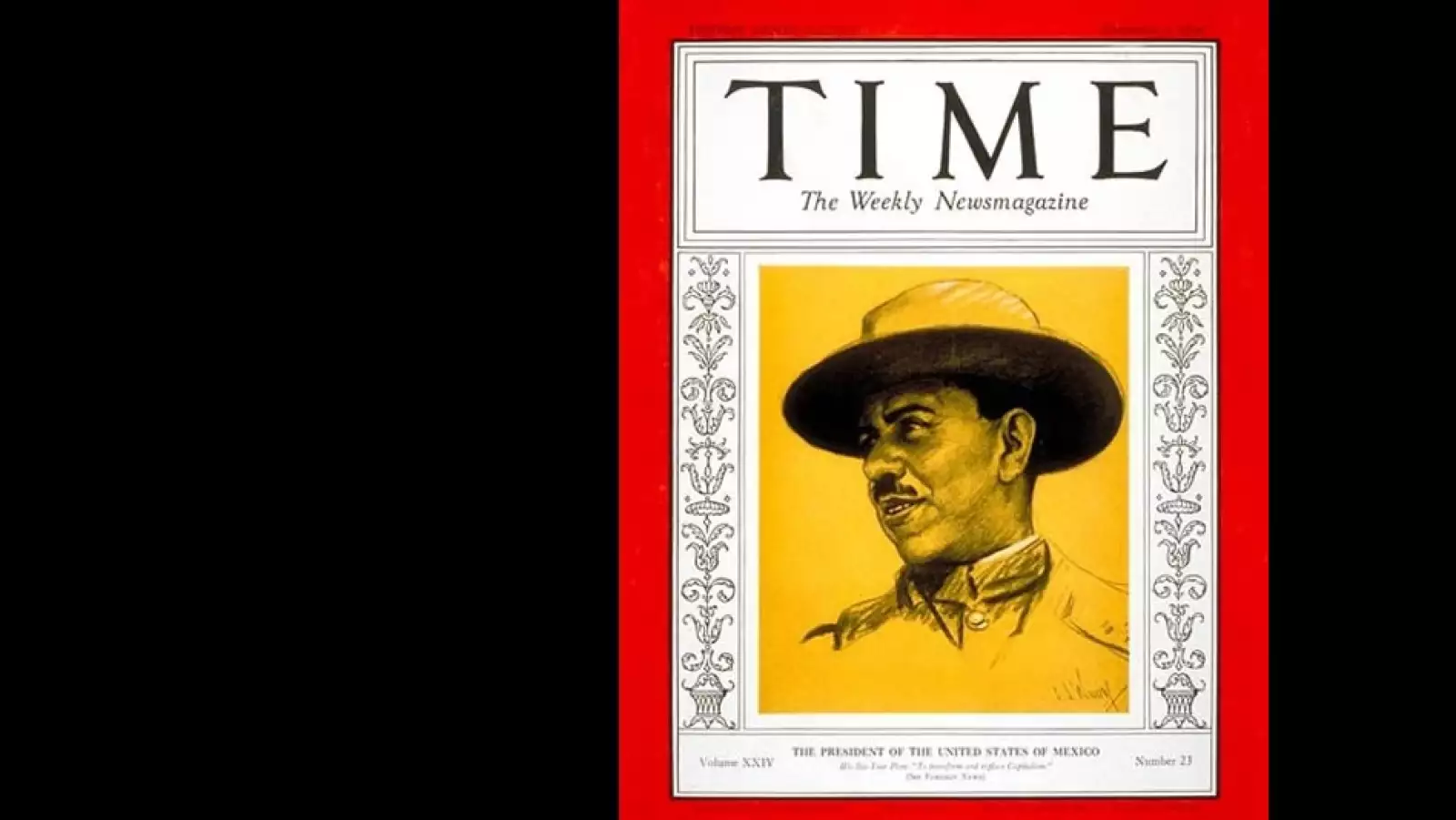 Lazaro Cardenas portada Time