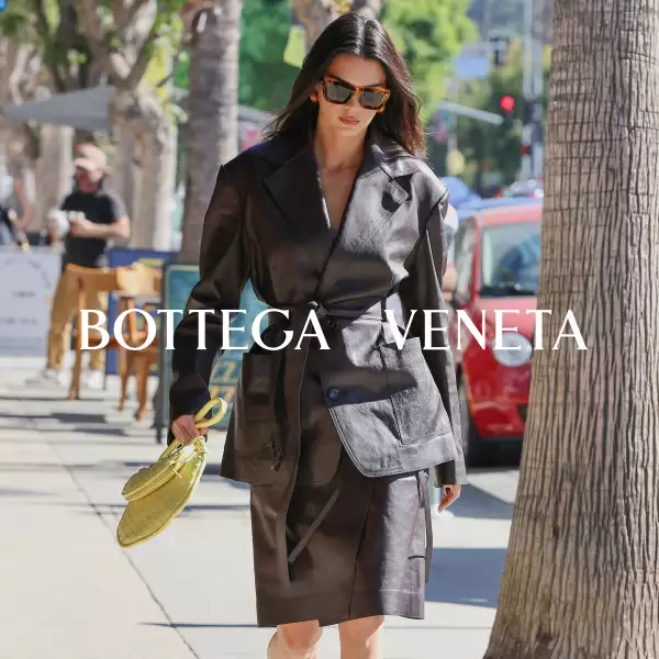Las fotos de paparazzi de Kendall Jenner se convierten en campaña de Bottega Veneta.