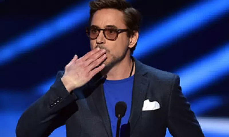 Robert Downey Jr. aumentó su popularidad tras ponerse el traje de Iron Man. (Foto: Getty Images )