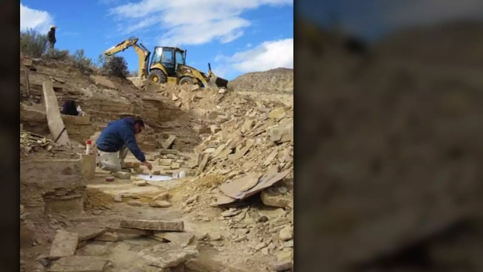 lajeria donde habia huellas de dinosaurio