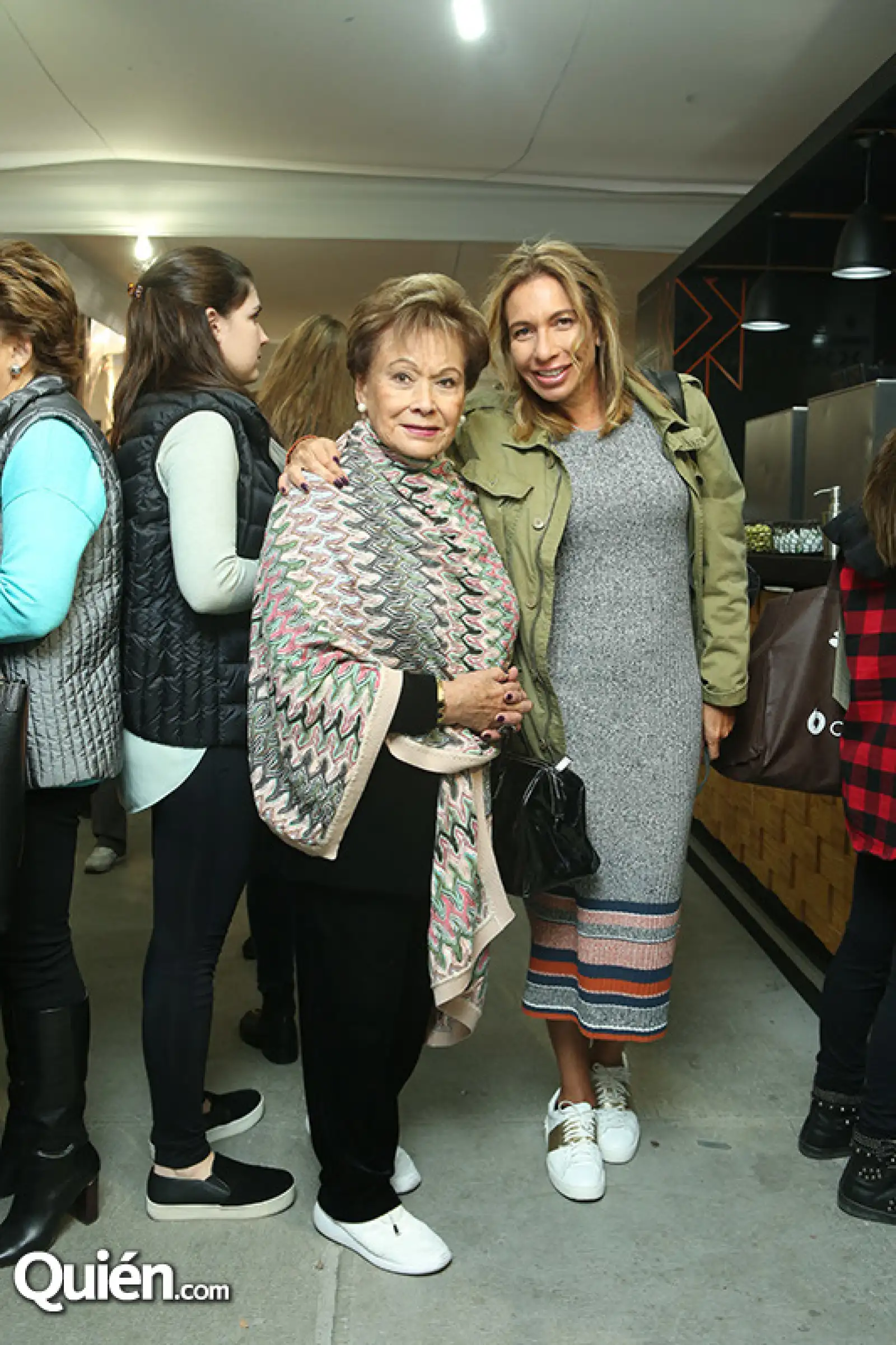 Esmeralda Santacruz y Patricia Hasseff
