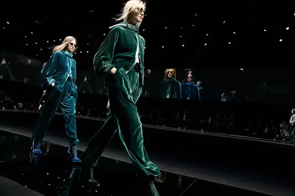 Emporio Armani show, Runway, Fall Winter 2020, Milan Fashion Week, Italy - 21 Feb 2020