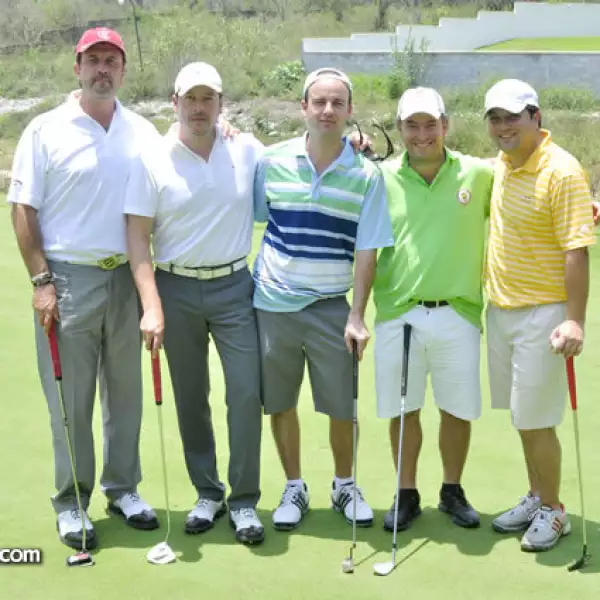 Rafael Casas, Clicerio González Lugo, Bernardo Sada, Julio Villarreal y Daniel Ruíz