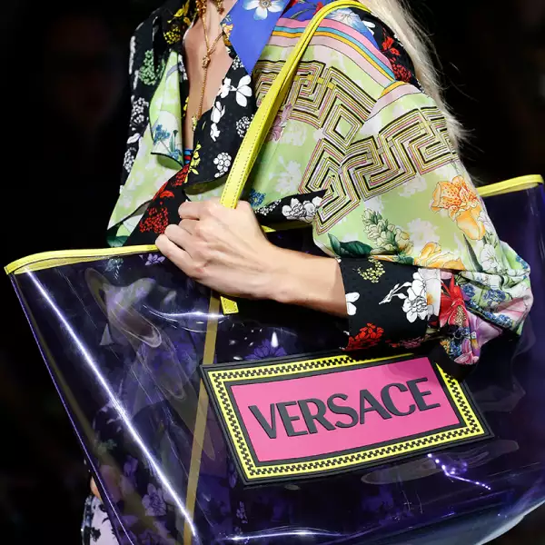 Versace show, Detail, Spring Summer 2019, Milan Fashion Week, Italy - 21 Sep 2018
