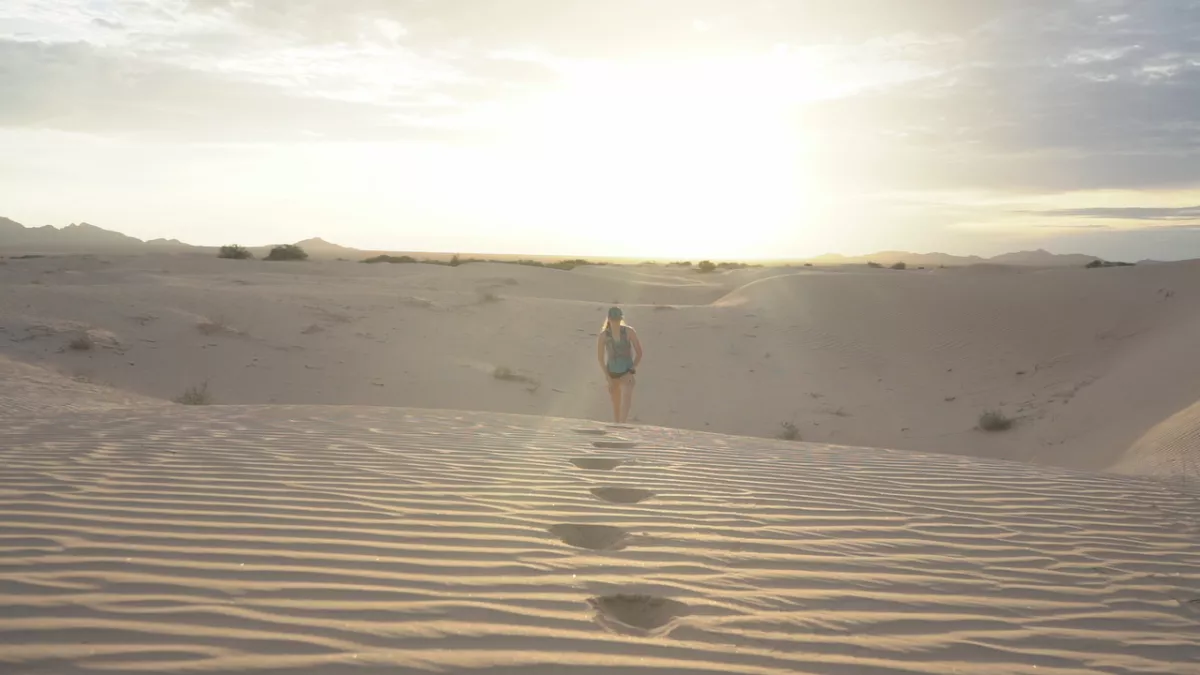 Pablo Gil y Sofía Berwig nos muestran la ruta de la Gran Carrera del Desierto
