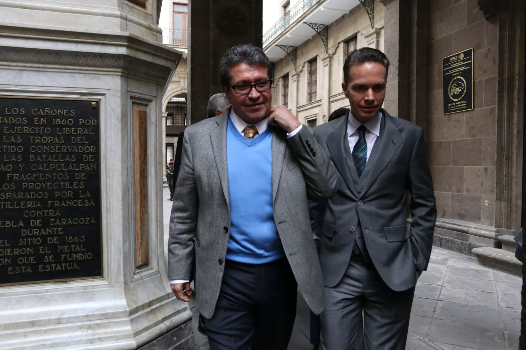 El PVEM amagó con romper su alianza con Morena. Foto de coordinadores del senado de Morena y PVEM.