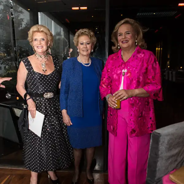 Viviana Corcuera, Teresa Madero e Ira Von Fürstenberg