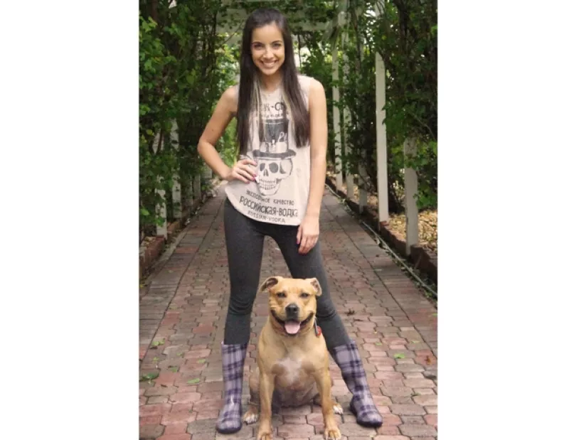 María Gabriela de Faría, conocida por su participación en esta serie infantil, aprovecha su popularidad para difundir ideas en pro del cuidado y el rescate animal.