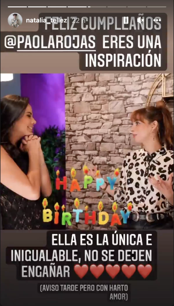 Paola Rojas y Natalia Téllez