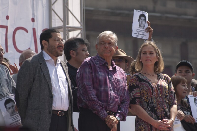 AMLO y el Zócalo