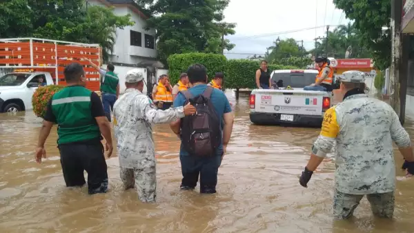 Fallecidos por las lluvias en México