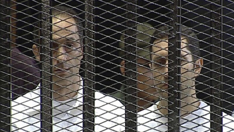 Los hijos de Hosni Mubarak en prisión