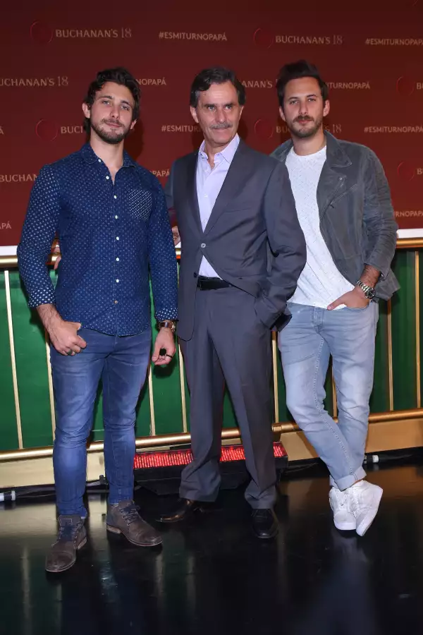 Emiliano, Humberto y Sebastián Zurita