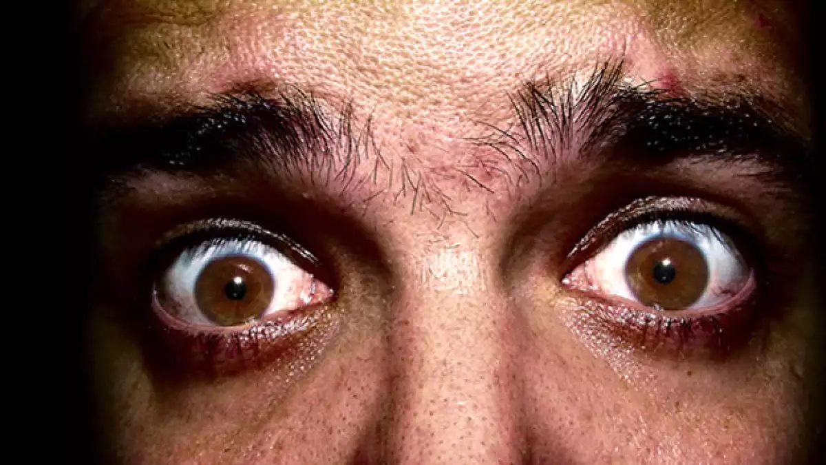 ojos de miedo